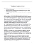 ANT 3514c Intro Biolog Anthro - University of Florida _ ANT 3514C – Introduction to Biological Anthropology Lab 11: Evolution of the Genus Homo: Part II.