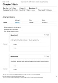 CMPE 102 Shell programming - San Jose State University - Chapter 3 Quiz: SP22: CMPE-102 Sec 04 - Assembly Language Programming. MAY 2022. Score for this quiz: 10 out of 10