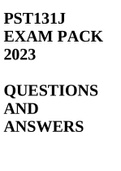 PST131J EXAM PACK 2023