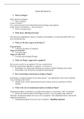 Psych 320 BYU Exam 2 Study Guide