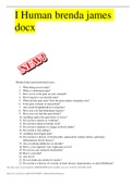 I Human brenda james docx       Brenda James gastrointestinal issues 1.	What bring you in today? 2.	Where is abdominal pain? 3.	How severe is the pain on your stomach? 4.	How long have you had the pain? 5.	When did the pain start? Does the pain radiate so