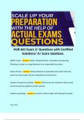 NUR 661 Exam 3/ Questions with Certified Solutions/ A+ Score Solutions