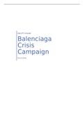 Balenciaga Crisis Managment Campaign Startegy 