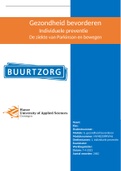 Behaald met een 8,4!  Module 6 gezondheid bevorderen, deeltentamen 1 individuele preventie.