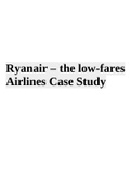 Ryanair The Low-Fares Airlines Case Study.