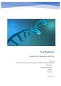 RNA structure and Function Lecture 1-4