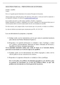 Segundo Examen Parcial - Principios de Economía