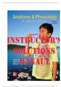 ANATOMY AND PHYSIOLOGY AN INTERGRATIVE APPROACH 4TH EDITION BY MICHAEL MCKINLEY, VALERIE O-LOUGHLIN, THERESA BIDLE INSTRUCTORS SOLUTION MANUAL 2024-2025.