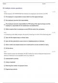 Safety Trained Supervisor Construction (STSC) Domain 1 Safety Program Implementation  questions with 100% correct answers