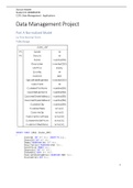 Duncan Nisbett Student ID: #000856539 C170: Data Management - Applications 1 Data Management Project. 100% pass rate