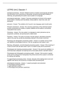 LETRS Unit 3 Session 1/LETRS UNIT 3 SESSION 8/LETRS Unit 8 Final Assessment/LETRS: Unit 2 FINAL ASSESSMENT/LETRS: Unit 1 Assessment/LETRS Unit 1 and 2/LETRS Units 1-4 POSTTEST/LETRS Unit 6 Assessment/LETRS Module 1-3/LETRS Unit 7 Questions And Answers/LET