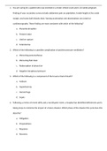 TNCC REVIEW QUESTIONS, 2022 PREDICTOR PAPER. GRADED A+ Document Content and Description Below