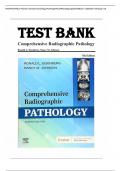 Test Bank For Comprehensive Radiographic Pathology, 7th Edition by Eisenberg, All Chapters 1 - 12, Complete REVIEW 2024