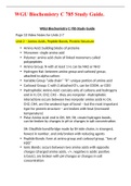 WGU Biochemistry C 785 Study Guide.