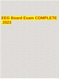 EEG Board Exam COMPLETE 2023