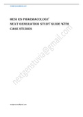 (NEXT GENERATION )-HESI RNPHARMACOLOGY NEXT GENERATION STUDY GUIDE WITH  CASE STUDIES