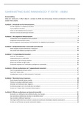 Samenvatting Basic Immunology - Abbas (5e editie) H1-3, 5-8