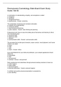 Cosmetology State Board Pennsylvania/PA Cosmetology State Law/PA Cosmetology Laws/PA State Board of Cosmetology Rules and Regulations/COSMETOLOGY STATE BOARD PA/PA Cosmetology state board/PA Cosmetology State Board Examination Set #1/PA Cosmetology Exam/P