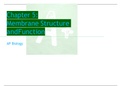 Chapter 5: Membrane Structure and Function AP Biology   Fluid Mosaic Model Video