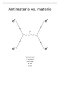 Antimaterie Natuurkunde Verslag