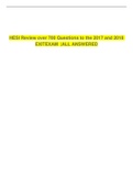 HESI Review over 700 Questions to the 2017 and 2018 EXIT EXAM  |ALL ANSWERED