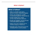  Comprehensive Python Notes for Sale