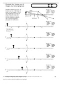 PhyzJob: Ray Tracing part 3 Images in a Converging Lens - Determine the location and size of the image by means of a ray diagram.