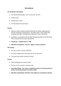 A-level English Literature: The Handmaid's Tale / Fahrenheit 451 - Surveillance Notes