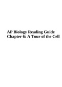 AP Biology Reading Guide Chapter 6: A Tour of the Cell (2023)