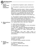 NIH Stroke Scale – All Test Groups A-F (patients 1-6) Answer key Updated Spring 2023.