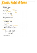 Kinetic model of gases 