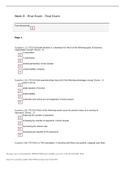 FIN 515 FINAL EXAM, 05 SETS LATEST 2023