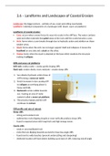 3.6 Landforms and Landscapes of Coastal erosion AQA Physical Geography