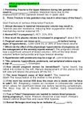 ATLS pregnancy Exam Questions And Answers 2022/2023(Verified by experts)