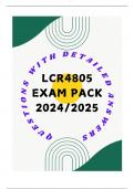 LCR4805 EXAM PACK 2024/2025