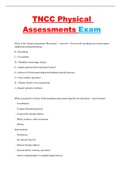 TNCC Physical Assessments Exam