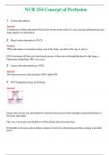 NUR 254 ( LATEST 2024 / 2025 ) CONCEPT OF PERFUSION | A+ RATED GUIDE | QUESTIONS AND ANSWERS (SOLVED)