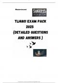 TLI4801 EXAM PACK 2025  {DETAILED QUESTIONS AND ANSWERS }