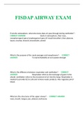 FISDAP AIRWAY EXAM