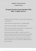 Peregrine Practice Exam Questions With 100% Verified Answers.