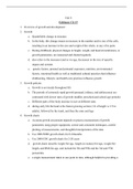 NR 222 Unit 6 Study Guide, Verified And Correct Answers, NR 222: Health and Wellness, Chamberlain College of Nursing.