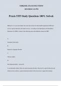 Praxis 5355 Study Questions 100% Solved.