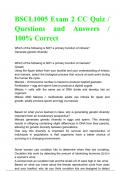 Straighterline Biology Final part answers (Answered) Questions and Correct Answers