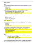 NURSING NU231/NUR2 N1 Final Exam Study Guide. 