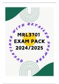 MRL3701 EXAM PACK 2024/2025