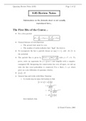 Quantum Mechanics II (8.05) - 2008 Review Notes