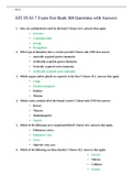 2024-2025 latest updated TEAS 7 updated exams TEST BANK. COVERING ALL TOPICS INCLUDING MATHS, SCIENCE, READING, ENGLISH, ANATOMY AND PHYSIOLOGY AND COMBINED TEST BANKS