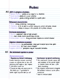 AQA Psychology - Phobias - The behavioural approach detailed notes