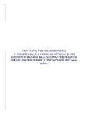 TEST BANK FOR MICROBIOLOGY FUNDAMENTALS: A CLINICAL APPROACH 4TH EDITION MARJORIE KELLY COWAN HEIDI SMITH ISBN10: 126070243X ISBN13: 9781260702439. 2023 latest update 