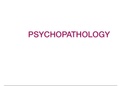 Psychopathology